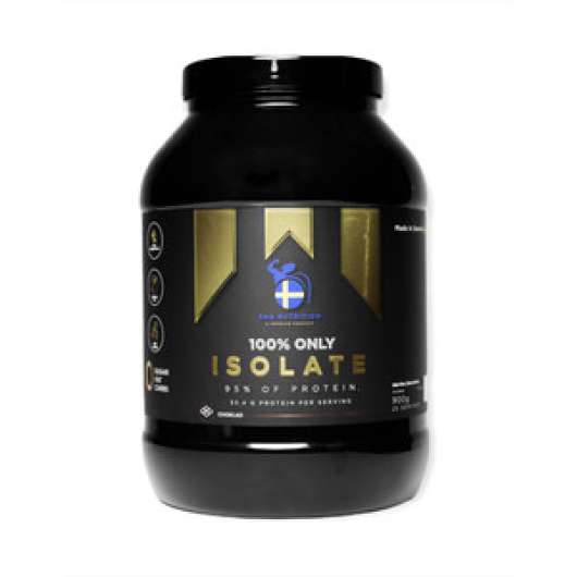 100 % Only Isolate, 900 g, choklad