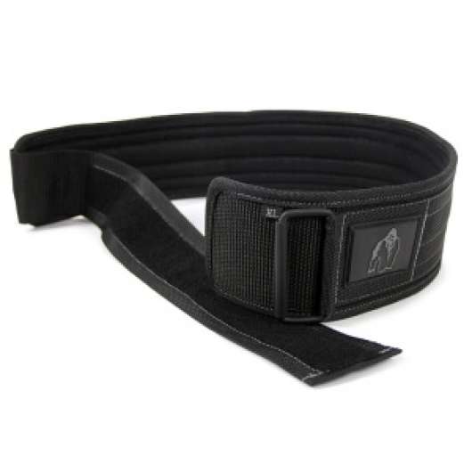 4 Inch Nylon Belt, black, Gorilla Wear