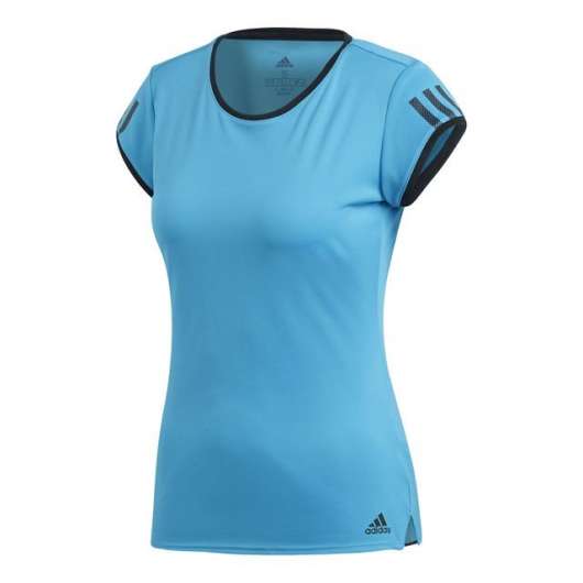 Adidas 3-Stripes Club T-shirt Blå