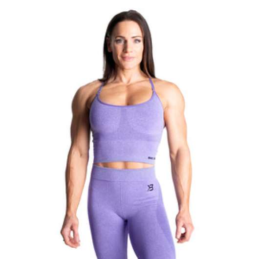 Astoria Seamless Bra, athletic purple melange, xlarge