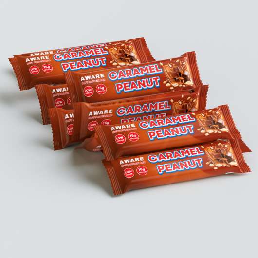 Aware Protein Bar Caramel Peanut 12-pack