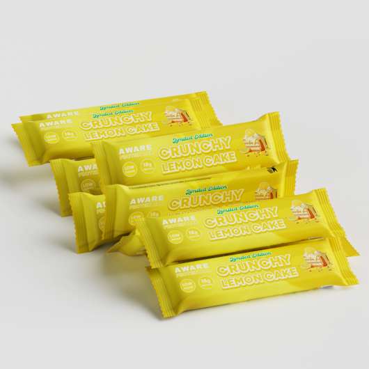 AWARE Protein Bar Crunchy Lemon Cake 12 pack