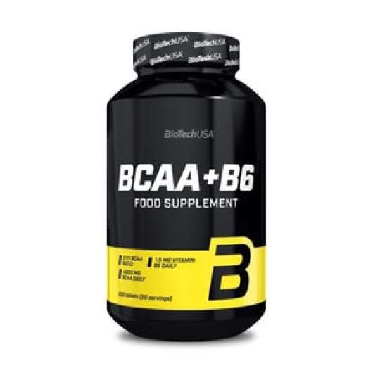 BCAA + B6, 200 tabletter, BioTech USA