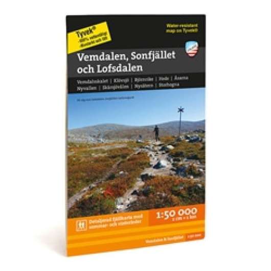Calazo Vemdalen, Sonfjället & Lofsdalen 1:50.000