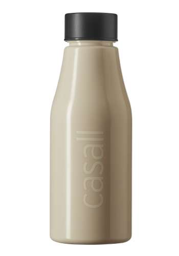 Clear Bottle 0,4L - Light Sand