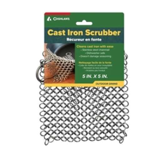 Coghlans Cast Iron Scrubber Stainless Steel