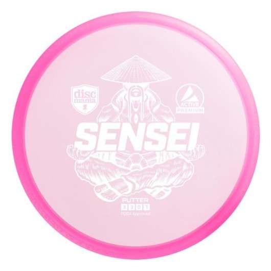 Discmania Active Premium Sensei Frisbee Golf Disc, Rosa