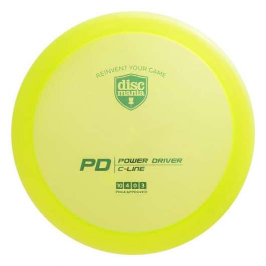 Discmania C-Line PD Frisbee golf disc, Gul