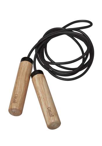 ECO Jump rope wood - Natural/Black