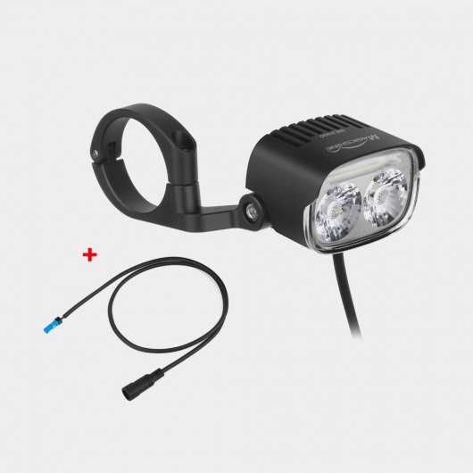 Elcykelframlampa Magicshine ME 2000 + anslutningskabel för Bosch