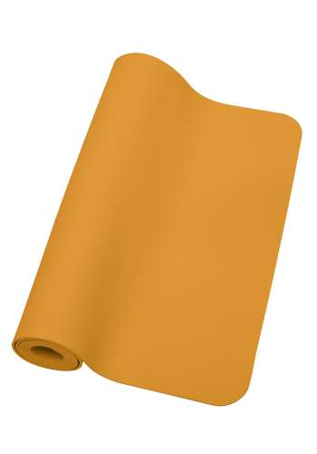 Exercise mat Balance 4mm PVC free - Sunset Yellow