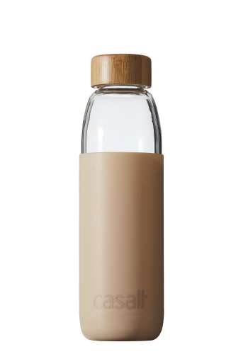 Fresh glass bottle 0,5L - Focus Beige