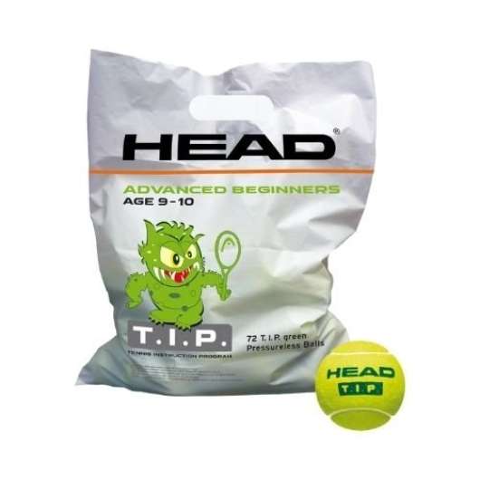 Head TIP Green Polybag 72-pack