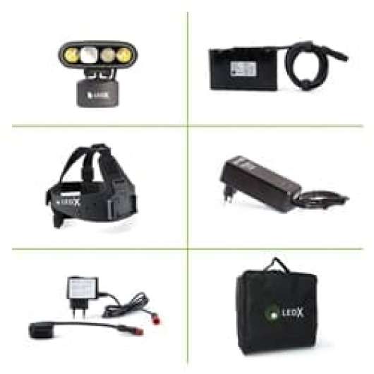 Ledx Mamba 4 000 X-Pand Kit, Backup Battery And Automatic Charger