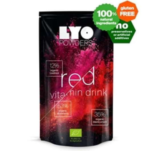 Lyofood red vitamin drink Mix 51 G- Bottle Size