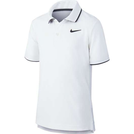 Nike Court Dri-FIT Junior Polo Hvid