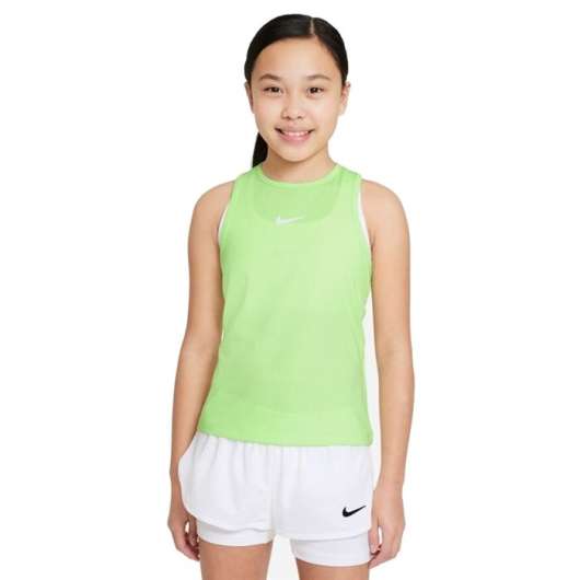Nike Court Dri-Fit Victory Tanktop Junior Lime Glow / White