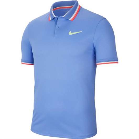 Nike Court Slam Polo Ljusblå