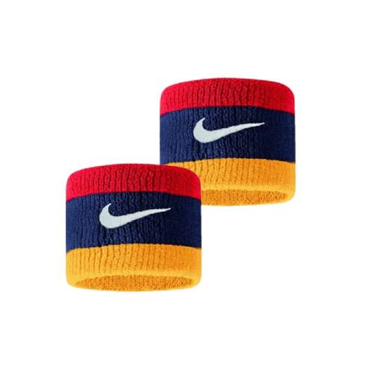 Nike Svettband Multifärgade 2-Pak Röd/Blå/Gul