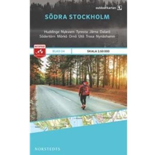 Norstedts Blad 24 Södra Stockholm 1:50 000