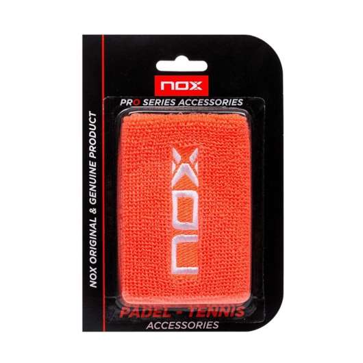 Nox Svettband Orange/Vit