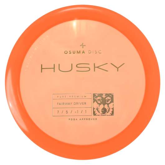 Osuma Frisbee Golf disc Pure-Premium Husky