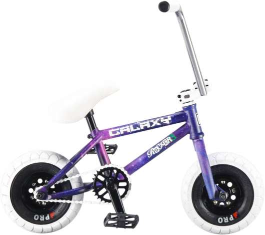Rocker Reggie Galaxy Mini BMX Cykel Lila