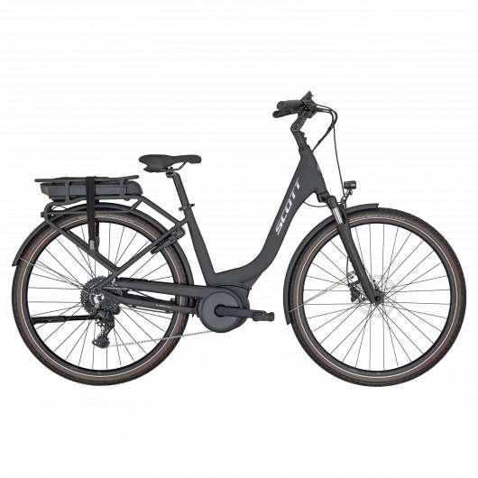 Scott bike sub active eride 10 unisex rack 2024 Elcykel Hybrid