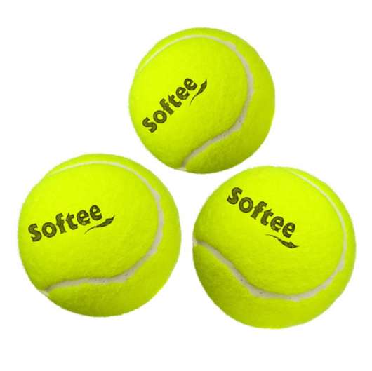 Softee Tennisboll, 3st/påse