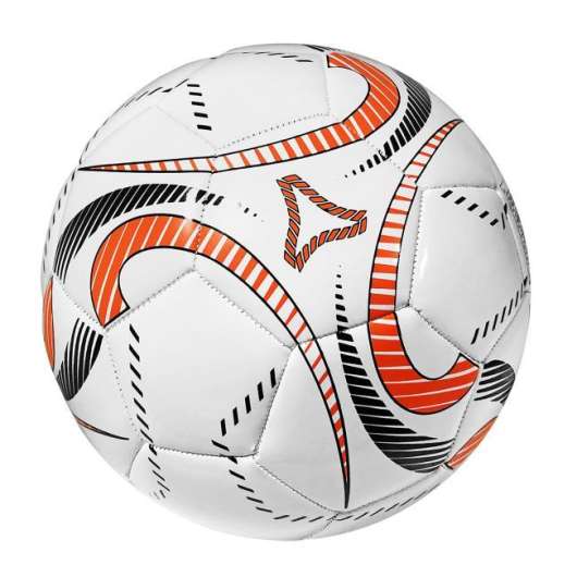 SportVida Fotboll, Storlek 5, Vit/Orange/Svart
