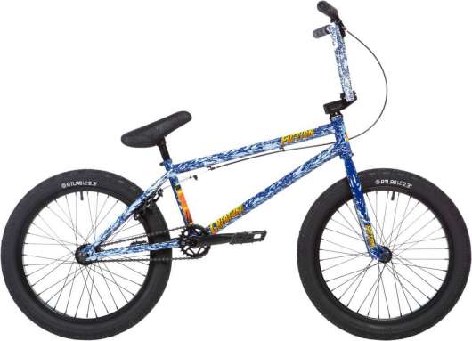 Stolen X Fiction Creature 20 2020 Freestyle BMX Cykel 21 Angry Seas Blue