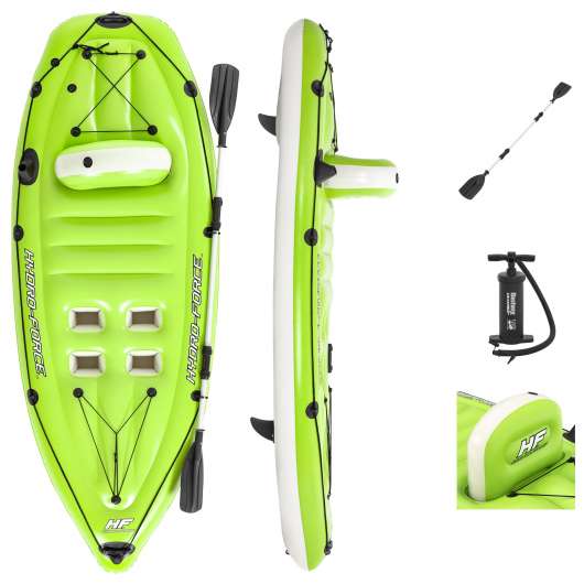 Uppblåsbar fiskekajak 1 person | Bestway Koracle Fishing Kayak