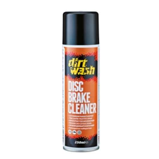 Weldtite Dirtwash Disc Brake Cleaner Aerosol Spray, 250ml