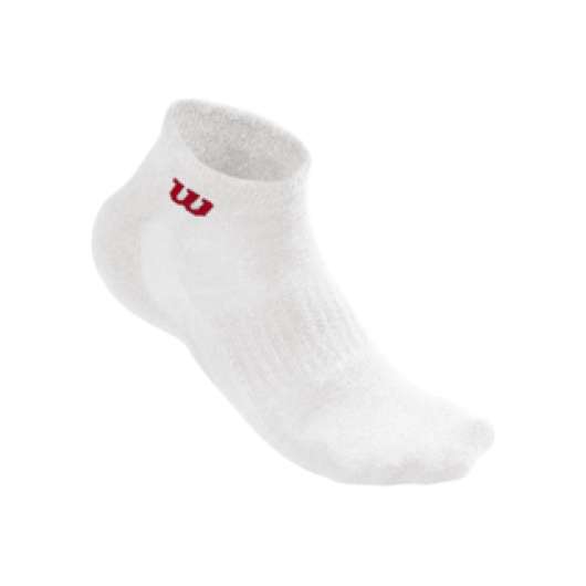 Wilson Mens Quarter Sock 3-Pack White