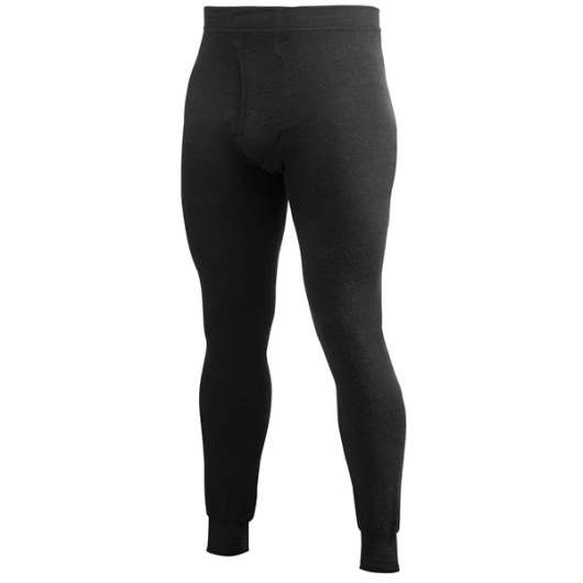 Woolpower Long Johns With Fly 200 Black