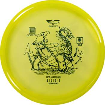 Yikun Phoenix Line Gui Putter Frisbeegolf disc