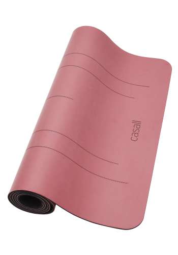 Yoga mat Grip&Cushion III 5mm - Comfort Pink / Black