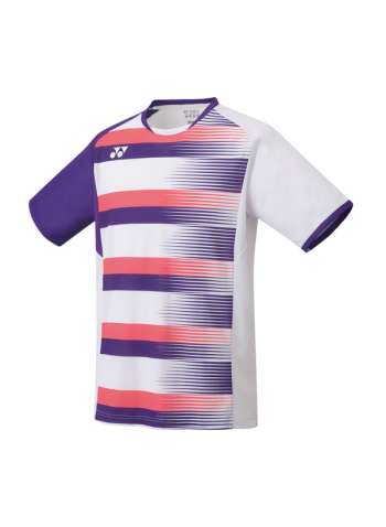 Yonex Crew Neck T-shirt Tournament 10394EX White/Purple