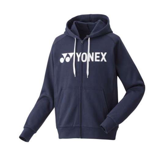 Yonex Junior YJ0018EX Full Zip Club Team Hoodie Navy