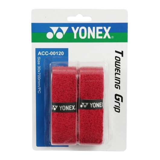 Yonex Toweling Grip 2-Pack Red
