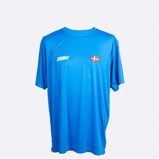 ZERV Denmark T-shirt Blå
