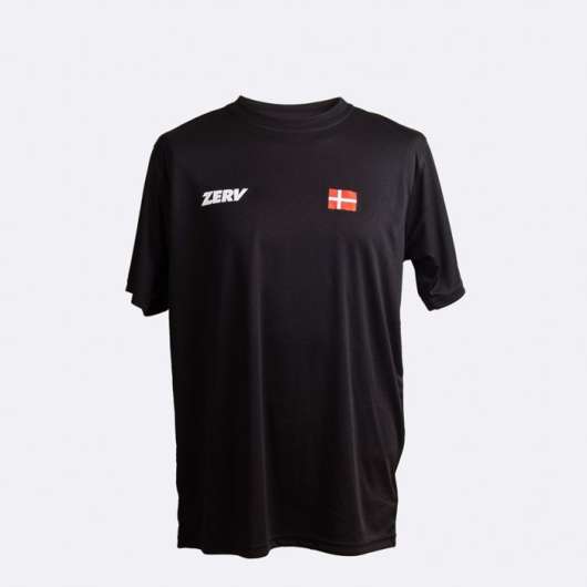 ZERV Denmark T-shirt Svart