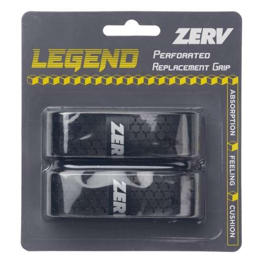 ZERV Legend Perforerade Replacement Grip 2-pack Svart